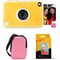 Kodak Printomatic+ Instant Print Digital Camera Starter Bundle + Carrying Case + Zink 20pk Sticky-Back Photo Paper - 10MP, Full-Color Photos, RGB LED Status Indicator